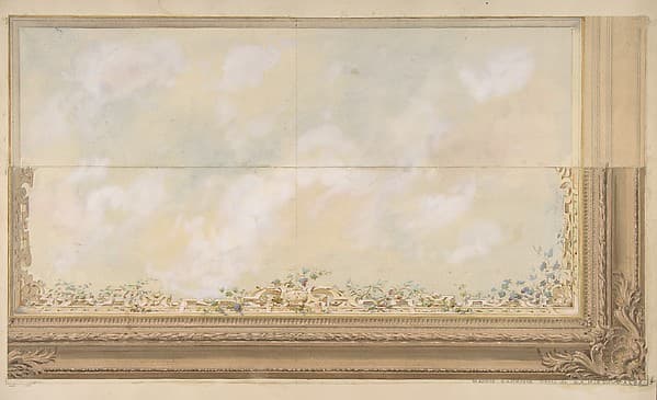 Ceiling Design for the Dining Room of the Duke d'Albe, Madrid