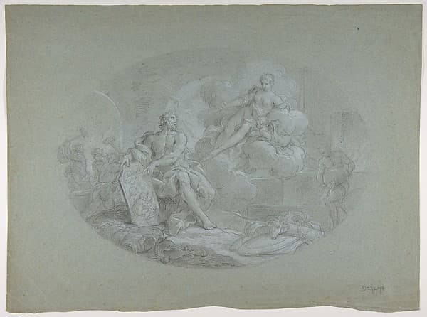 Venus in the Forge of Vulcan (Aeneid VIII: 370 ff)