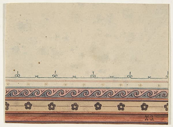 Design for the decoration of a ceiling