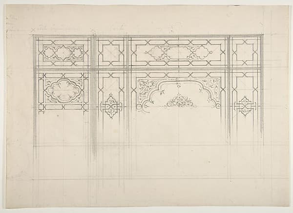 Design for the decoration of a ceiling