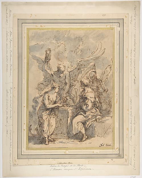 Allegory with Figures of Hope, Time, and Death