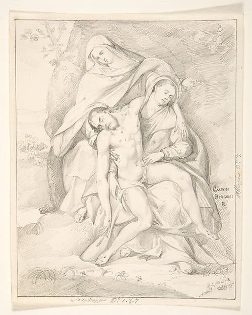 Pietà (after Giovanni Cariani)