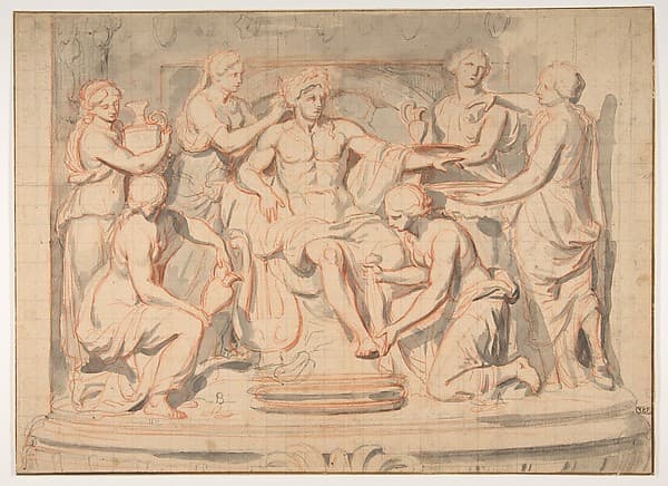 Apollo Bathing, Attended by the Nymphs of Thetis