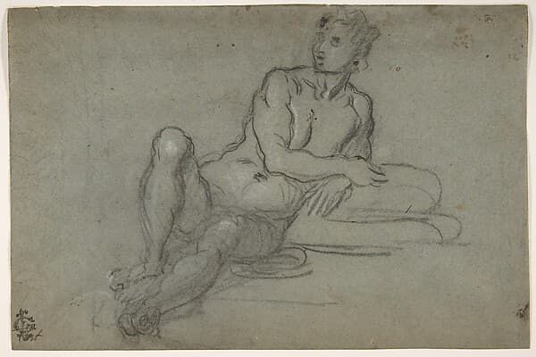 Reclining Female Nude Figure