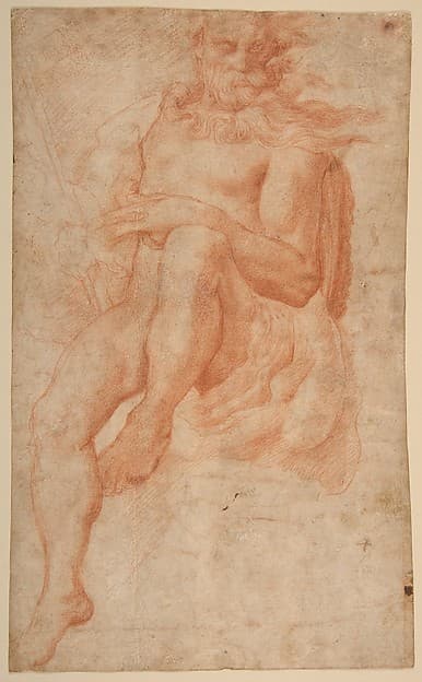 Study for the Figure of Aeolus