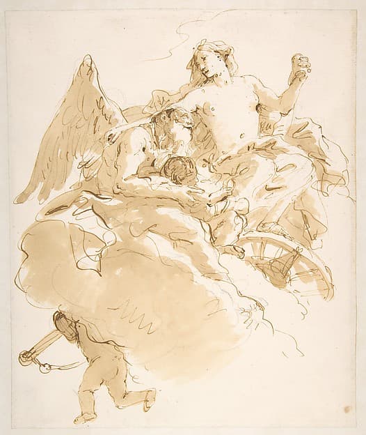 Venus Entrusting an Infant to Time