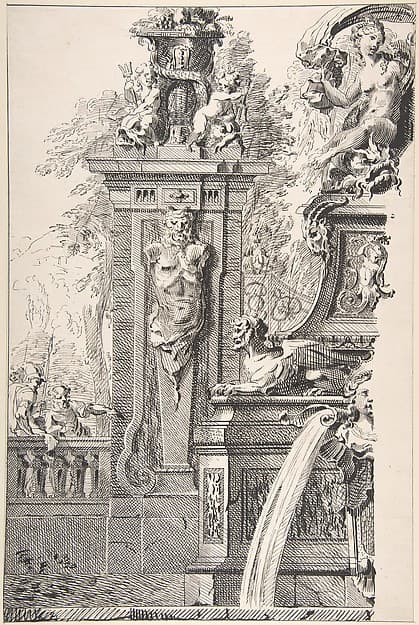 Study for a Garden Capriccio