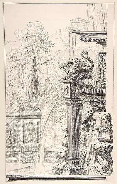 Study for a Garden Capriccio
