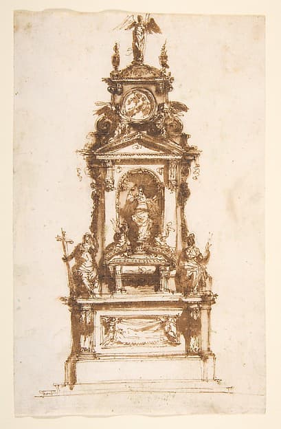 Design for an Altar Erected for the Holy Week