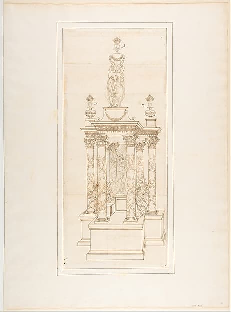 Design for a Double Heart Monument