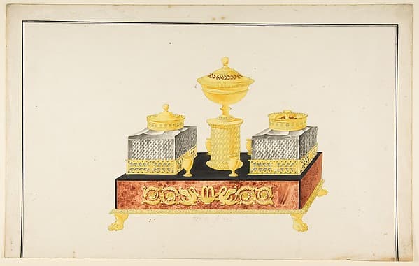 Design for a Pen and Ink Stand