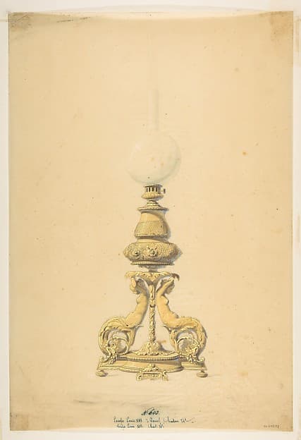 Design for an Oil Lamp