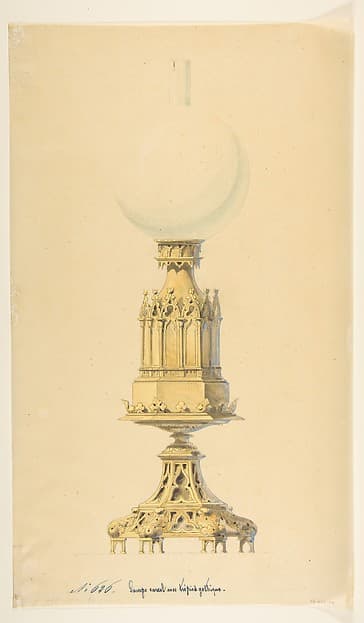 Design for an Oil Lamp