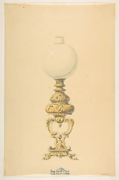 Design for an Oil Lamp