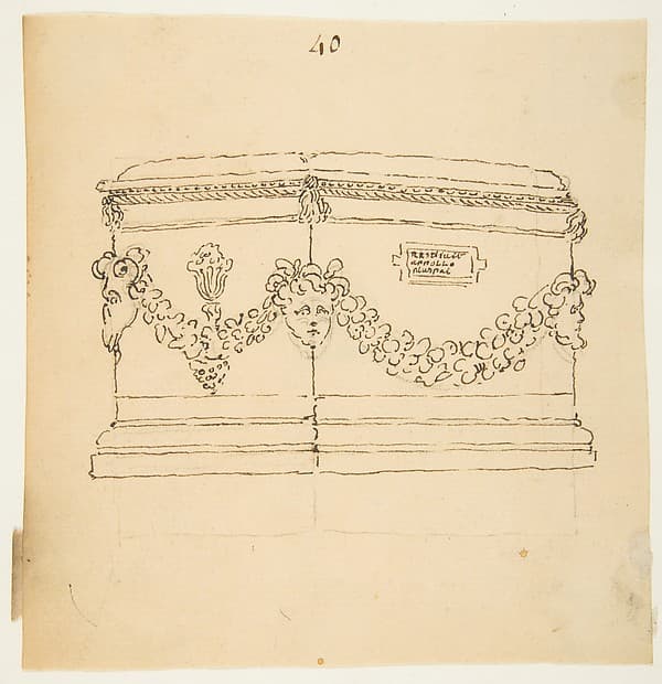 Design for a Funerary Monument