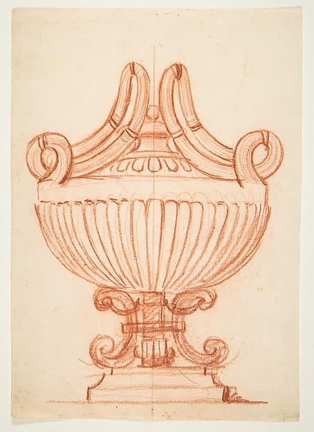 Design for a Covered Vase
