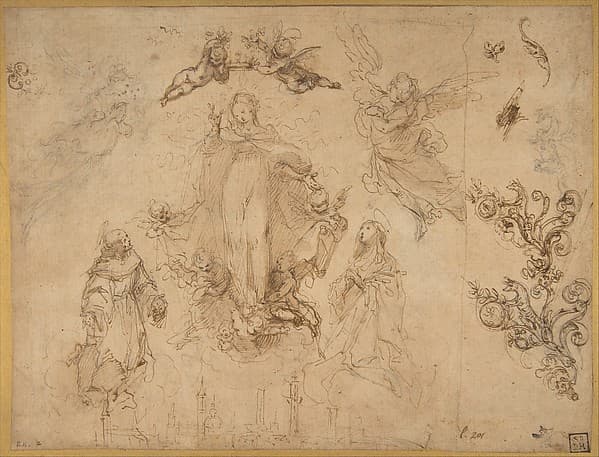 The Virgin Protectress of the City of Siena