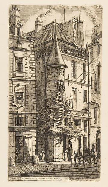 House with a Turret, rue de la Tixéranderie, Paris