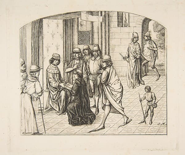 Presentation of Valerius Maximus to King Louis XI