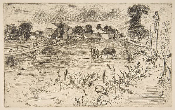 Landscape with the Horse (Landscape with Horses)