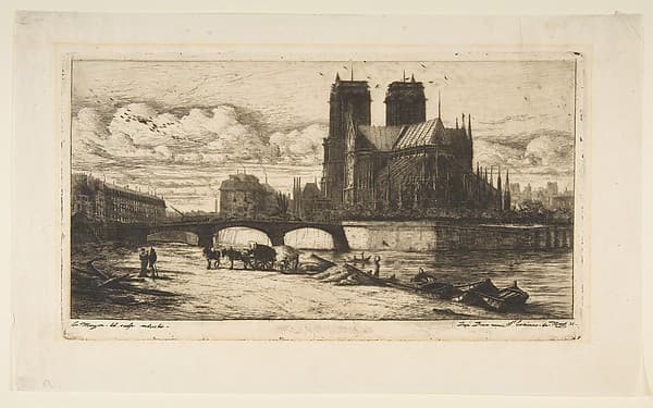 The Apse of Notre-Dame, Paris