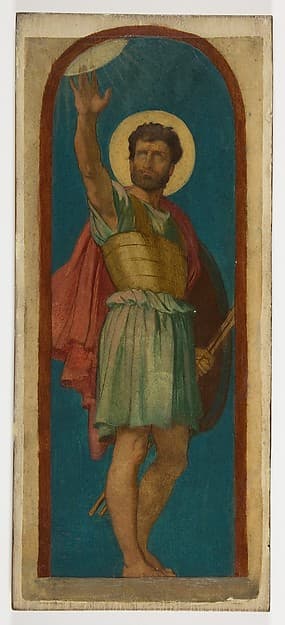 Joshua, with the Sun at Upper Left