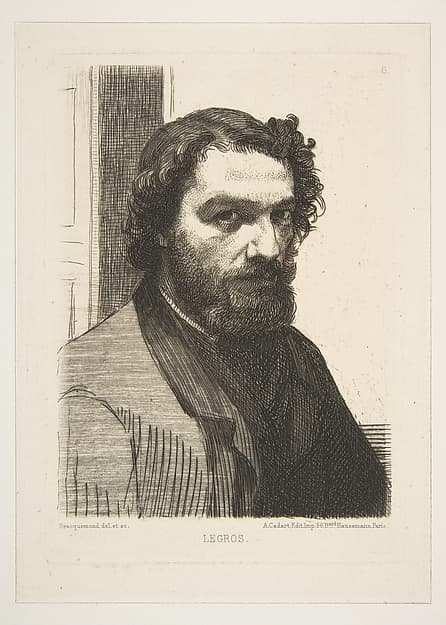 Portrait of Alphonse Legros
