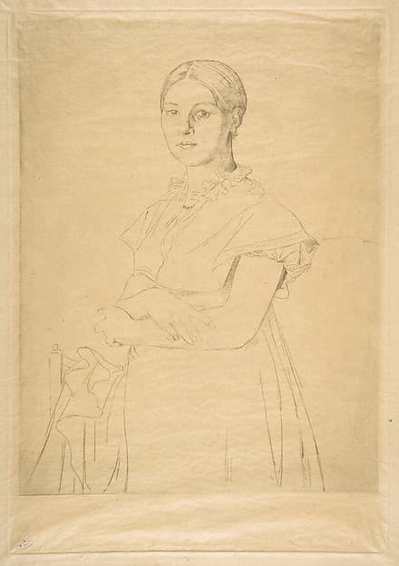 Madame Granger, after Ingres