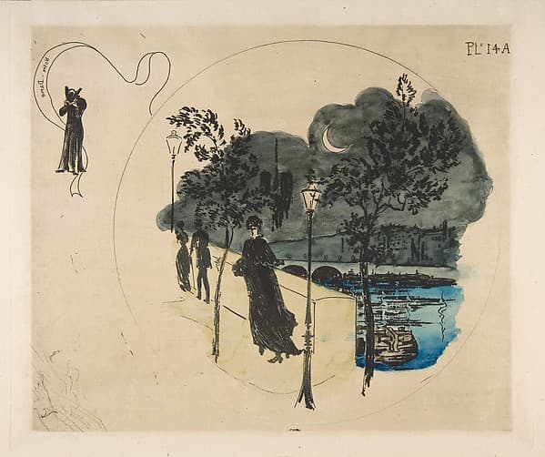 Decoration for a Plate: Notre Dame