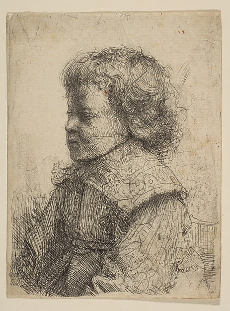 Portrait of a Boy, in Profile