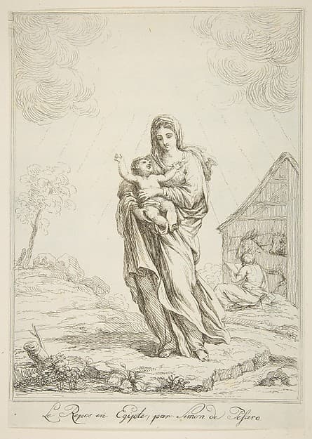 Rest on the flight into Egypt
