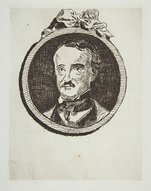 Portrait of Edgar Allan Poe