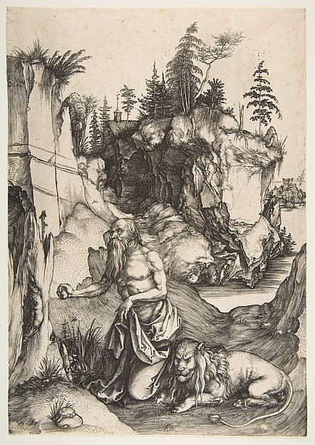 Saint Jerome Penitent in the Wilderness