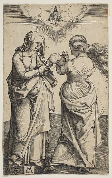 The Virgin and Child with the Infant Christ and Saint Anne