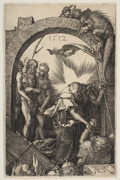 Christ in Limbo, from "The Passion"