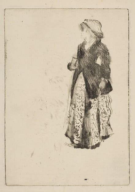 The Actress Ellen Andrée