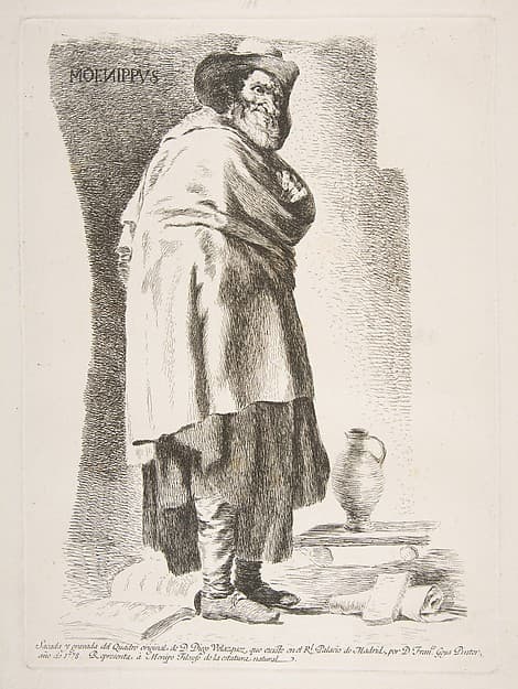 Menippus, after Velázquez