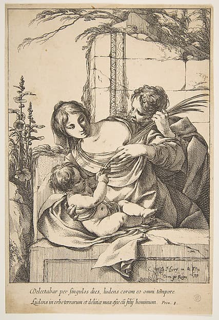Holy Family with Palm