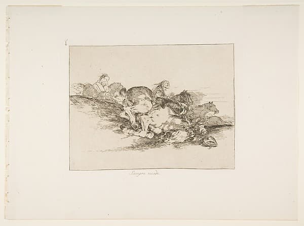 Plate 8 from "The Disasters of War" (Los Desastres de la Guerra): 'It always happens' (Siempre sucede)
