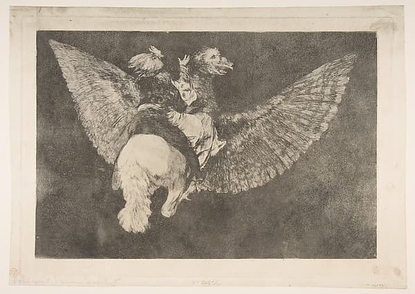 'Flying Folly' from the 'Disparates' (Follies / Irrationalities)