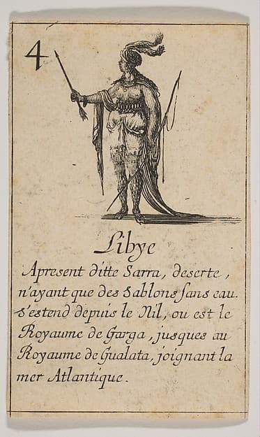 Libye, from "Jeu de la Géographie"