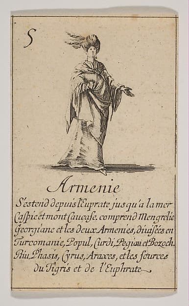 Armenie, from "Jeu de la Géographie"
