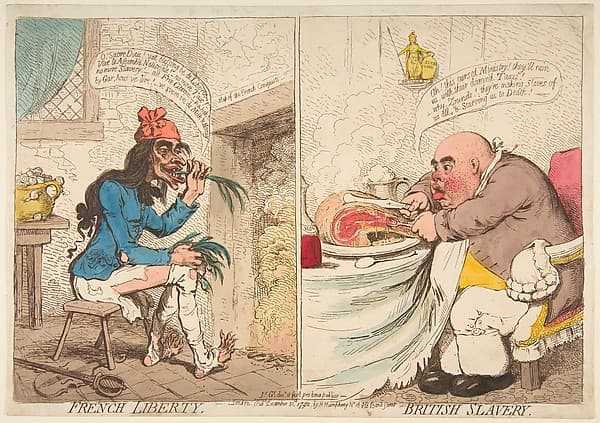 French Liberty – British Slavery