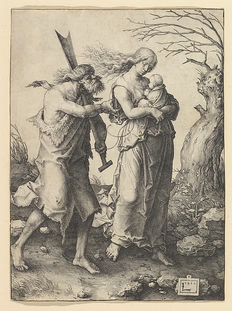 Adam and Eve after the Expulsion