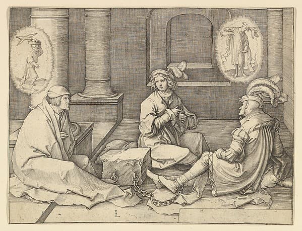 Joseph Interpreting the Dreams in Prison
