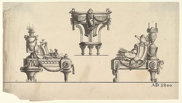Three Designs for Architectural Trophies