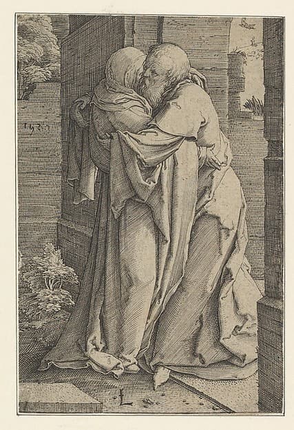 St. Joachim Embracing St. Anna