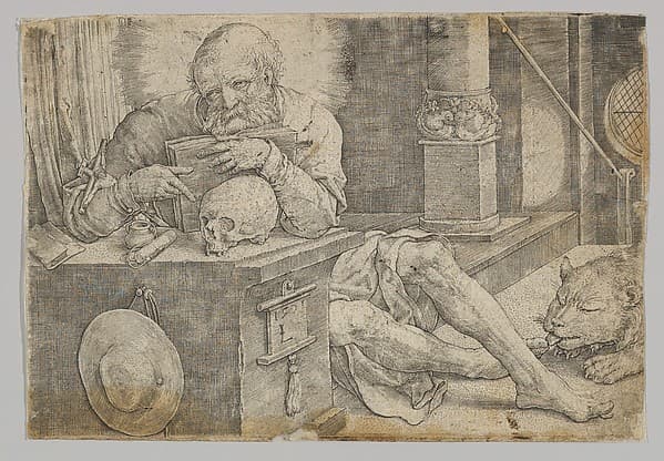 St. Jerome in his Study
