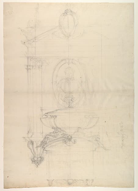 Design for the Tomb of Christophe de Thou (d. 1582)