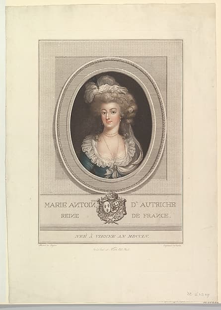 Portrait of Marie Antoinette